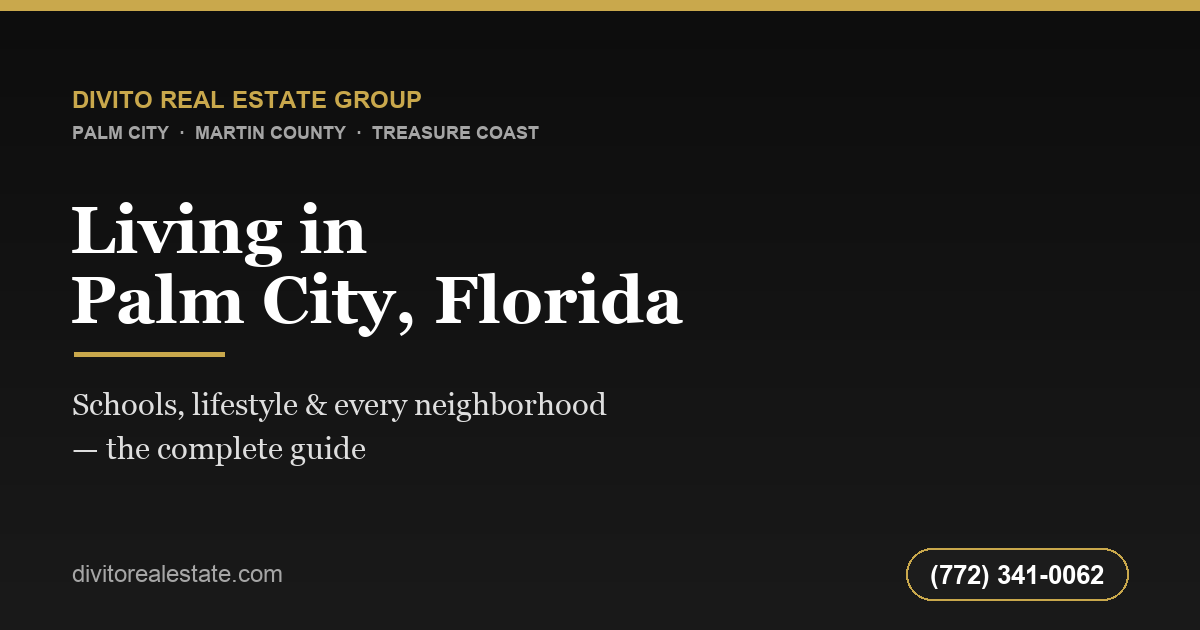 Living in Palm City, Florida